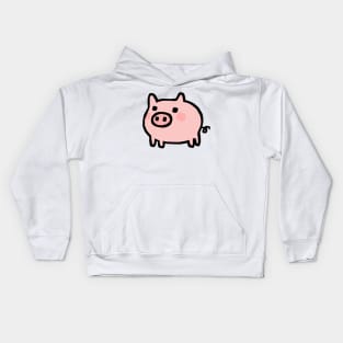 Cute Cartoon Piggy Kids Hoodie